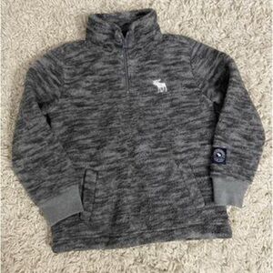 Abercrombie kids cozy quarter-zip
hoodie size 5/6
